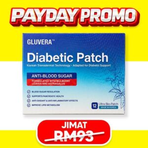 PAYDAY PAKEJ CEGAH ( 1 KOTAK GLUVERA DIABETIC PATCH )